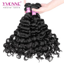 Extensión peruana del pelo de la Virgen rizada italiana de Guangzhou Yvonne